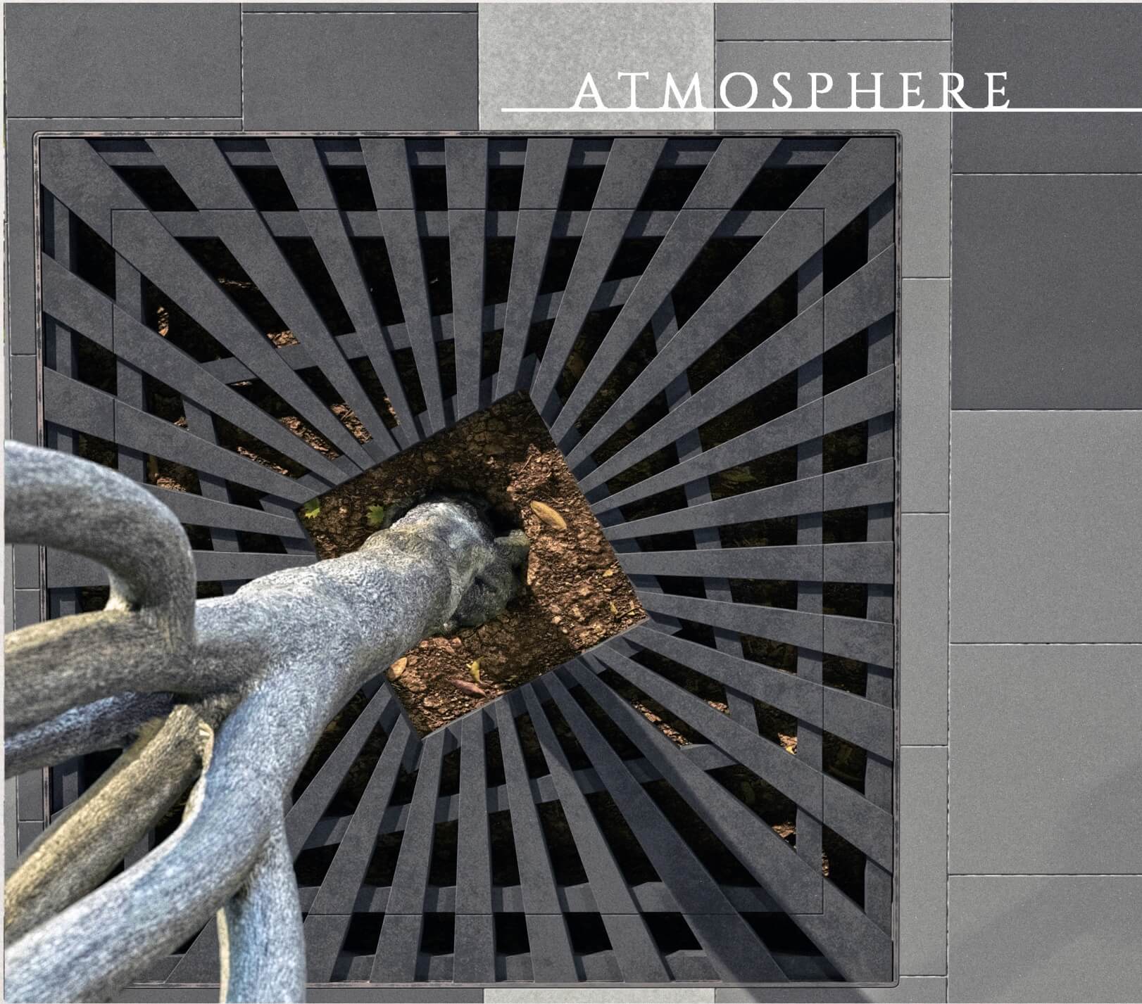 Приствольная решетка для дерева ZKING ATMOSPHERE 1.2х1.2м Черная в Всеволожске фото