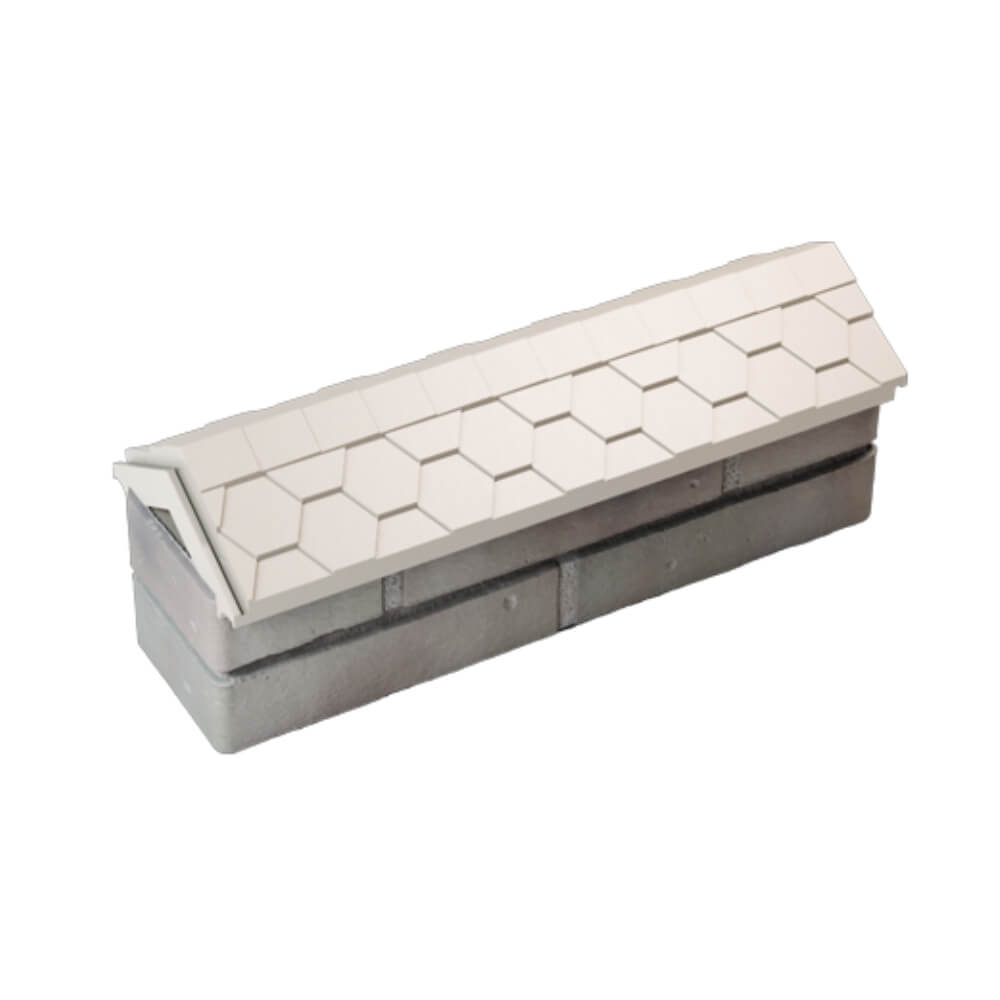 Парапет Zking Эверест Бежевый с посадкой на 0.5 кирпича (130мм) в Всеволожске фото