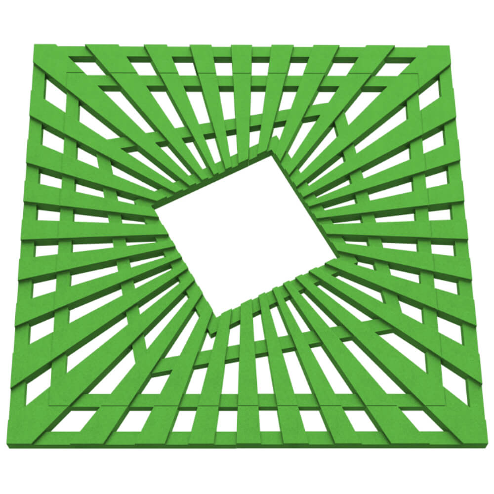 Приствольная решетка для дерева ZKING ATMOSPHERE 1.2х1.2м Зеленая в Всеволожске фото