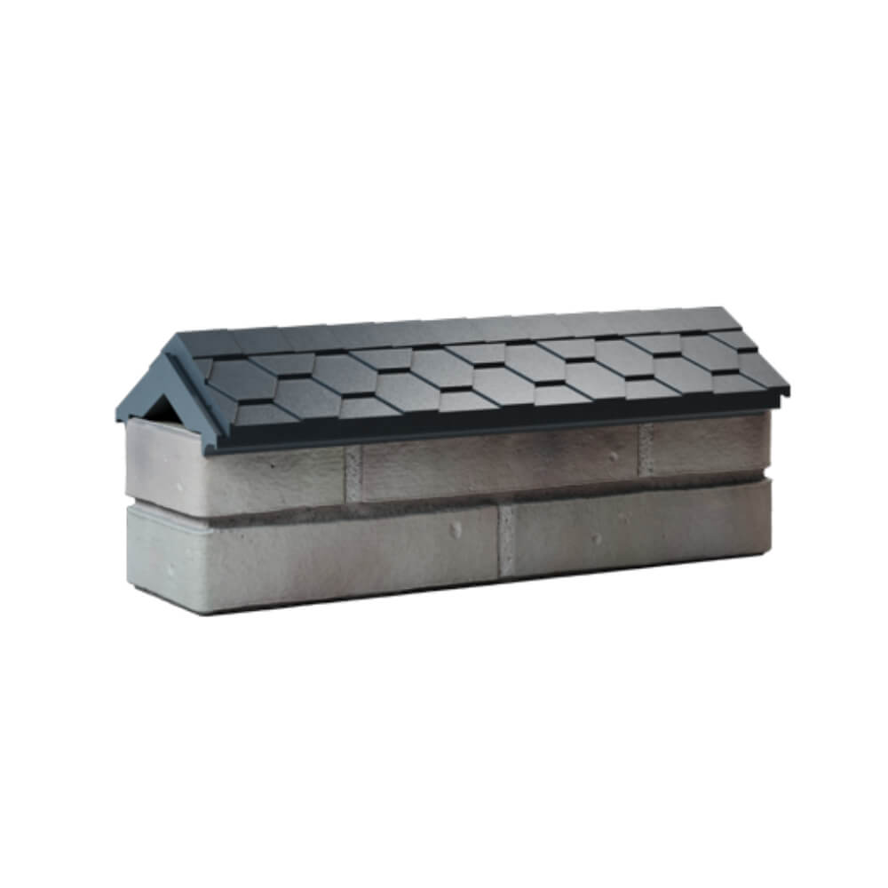 Парапет Zking Эверест Серый с посадкой на 0.5 кирпича (130мм) Всеволожск фото