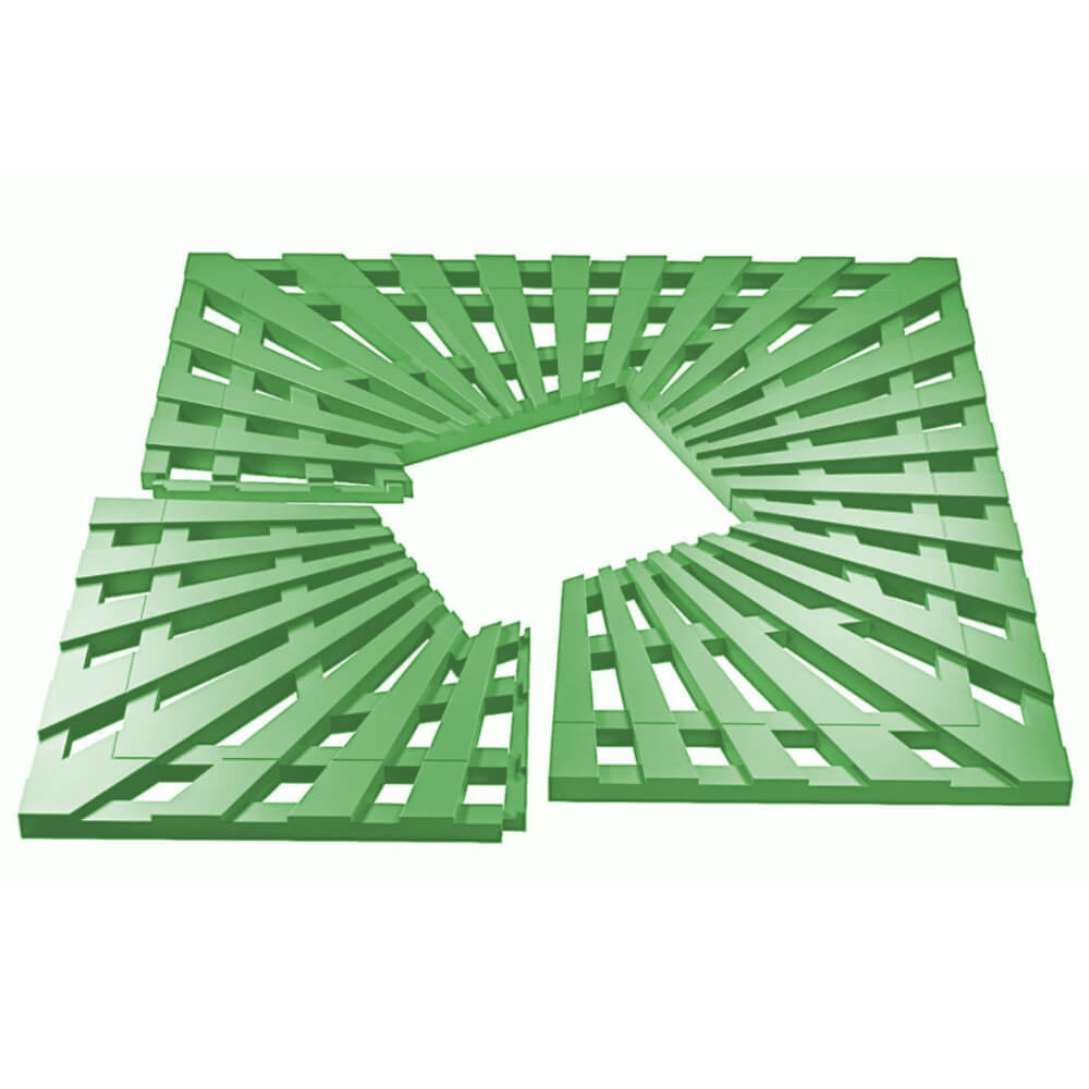 Приствольная решетка для дерева ZKING ATMOSPHERE 1.2х1.2м Зеленая в Всеволожске фото