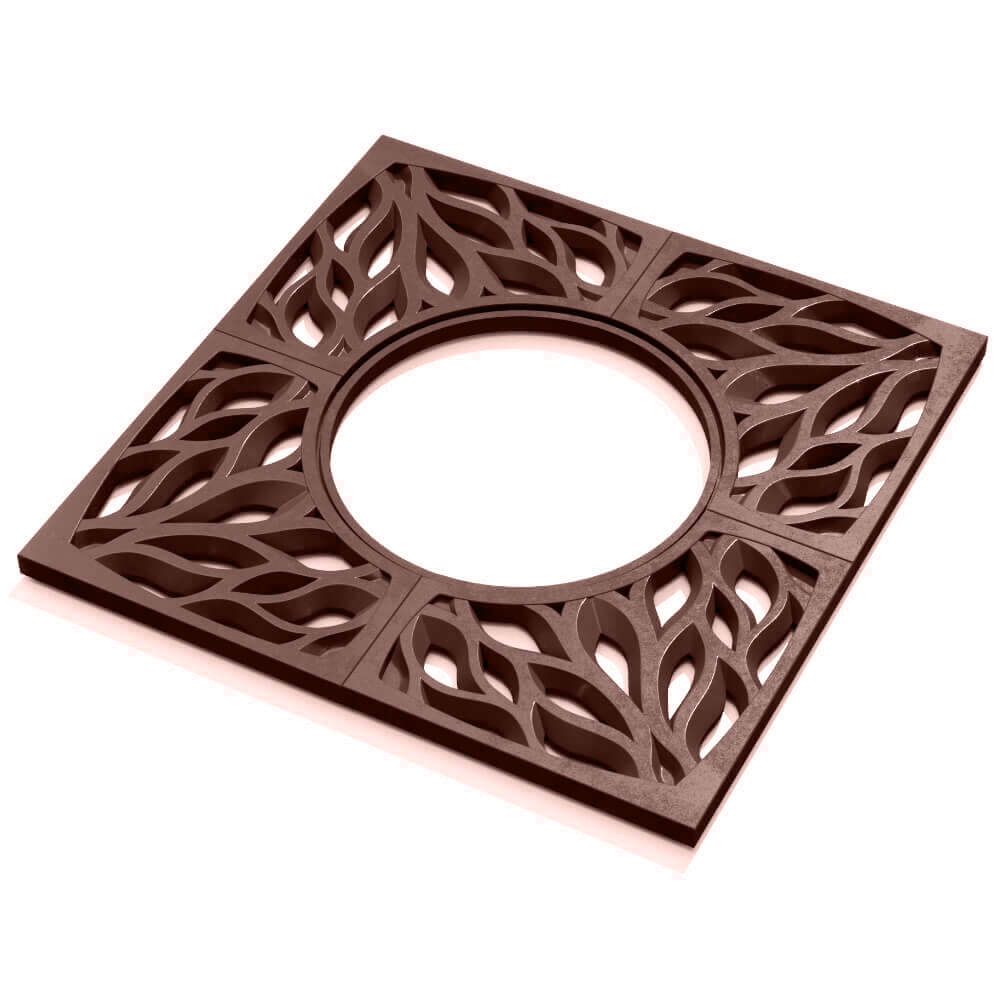 Приствольная решетка для дерева ZKING CRUST 1.2х1.2м Коричневая в Всеволожске фото