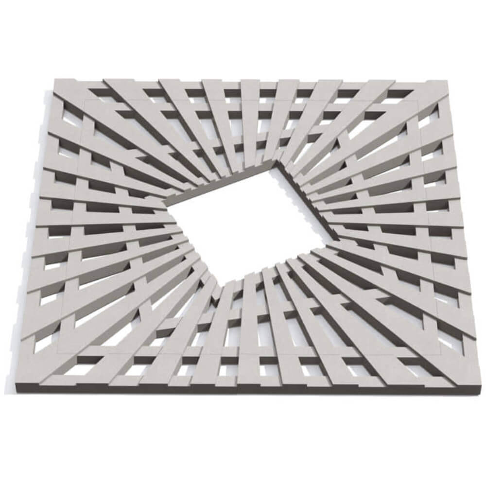 Приствольная решетка для дерева ZKING ATMOSPHERE 1.2х1.2м Бежевая Всеволожск фото