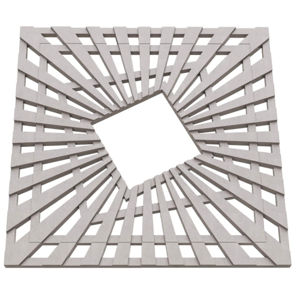 Приствольная решетка для дерева ZKING ATMOSPHERE 1.2х1.2м Бежевая в Всеволожске фото