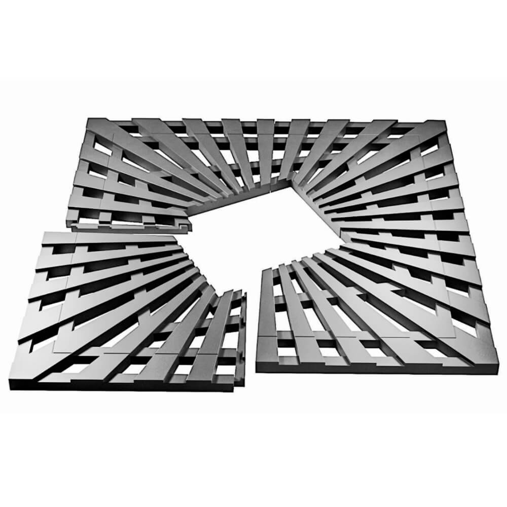 Приствольная решетка для дерева ZKING ATMOSPHERE 1.2х1.2м Серая в Всеволожске фото