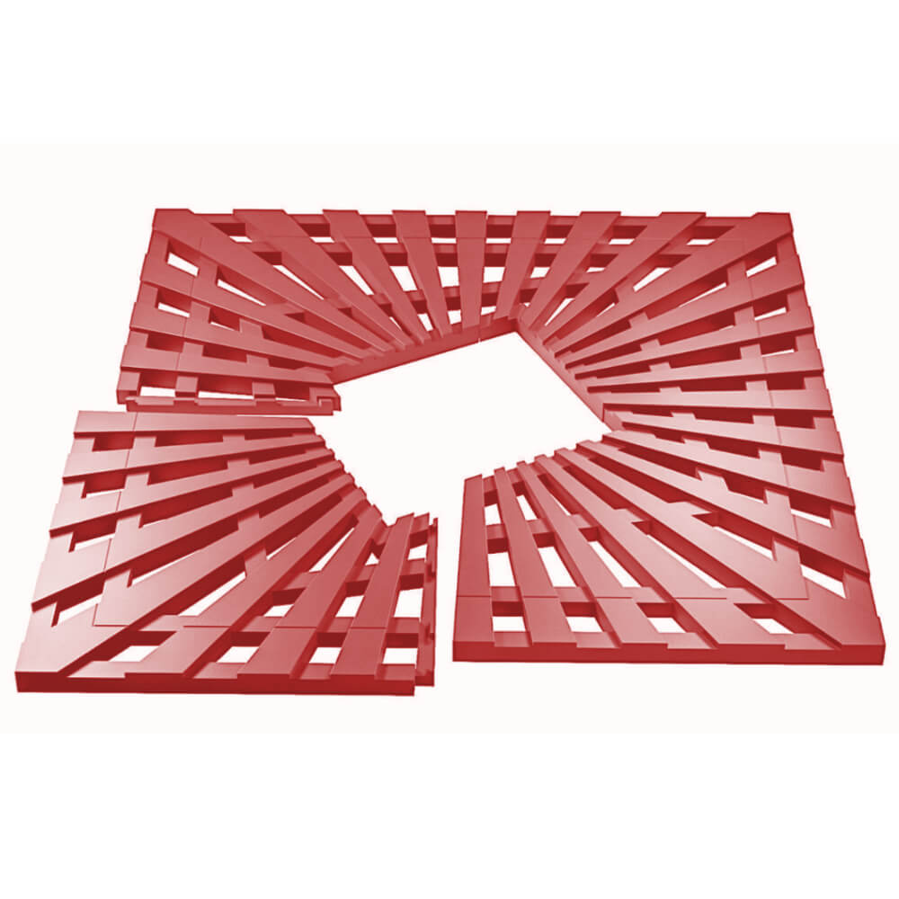 Приствольная решетка для дерева ZKING ATMOSPHERE 1.2х1.2м Красная в Всеволожске фото