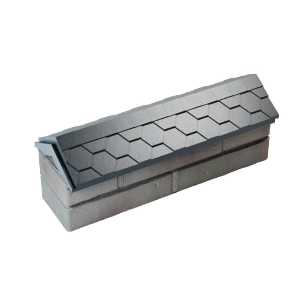 Парапет Zking Эверест Серый с посадкой на 0.5 кирпича (130мм) в Всеволожске фото